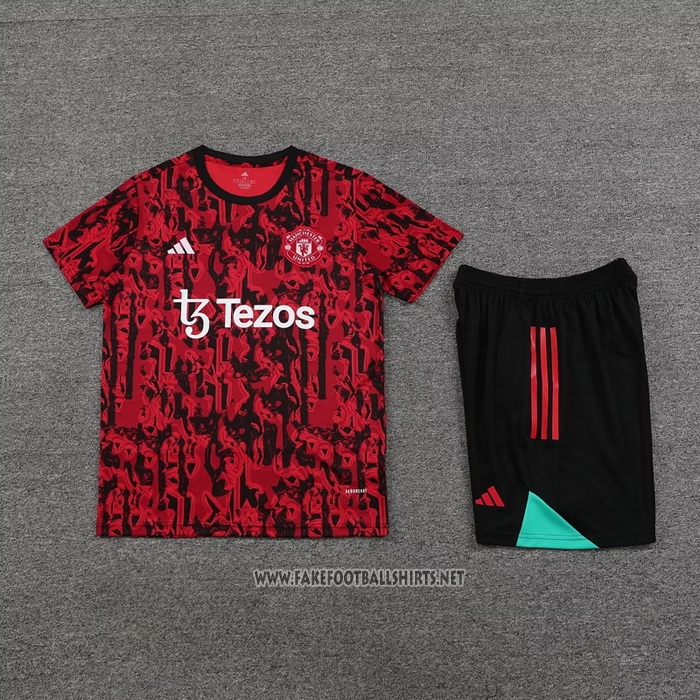 Tracksuit
 Manchester United Short Sleeve
 2023-2024 Red
 - Shorts
